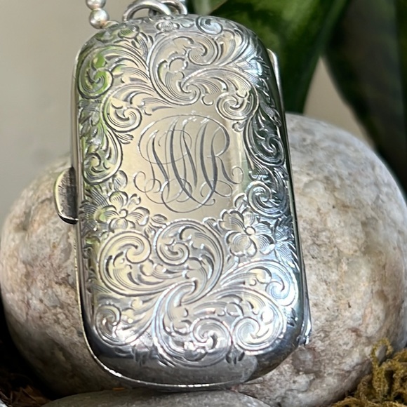 Sterling silver pendant coin